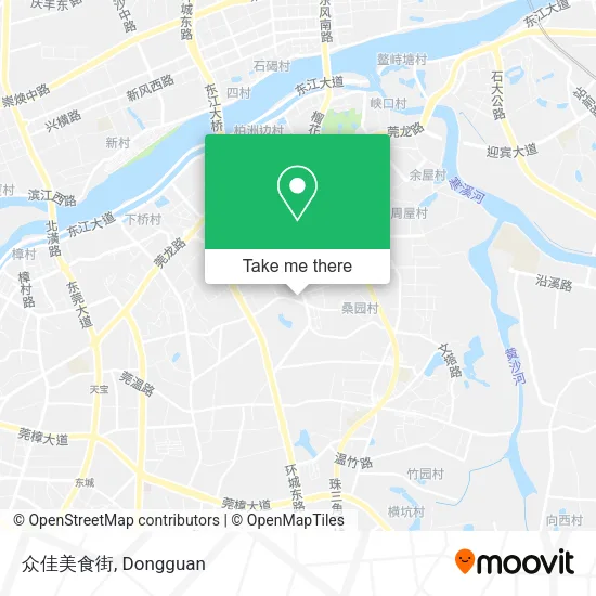 众佳美食街 map