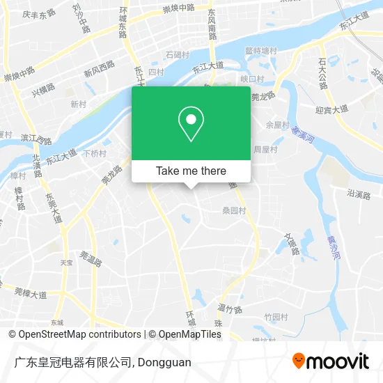 广东皇冠电器有限公司 map