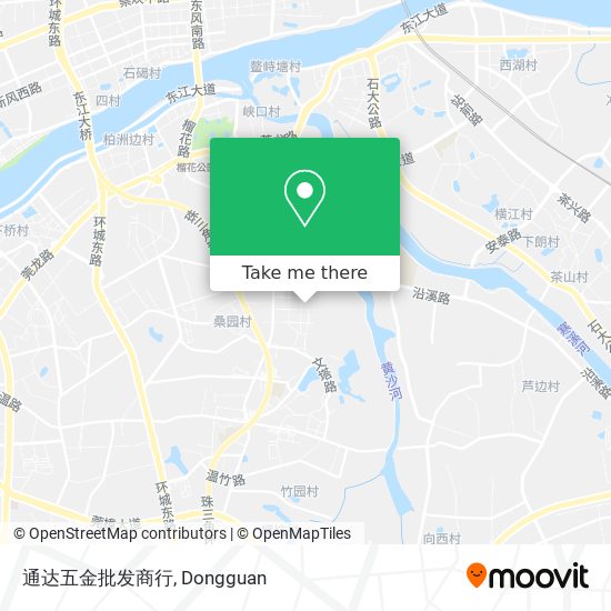 通达五金批发商行 map