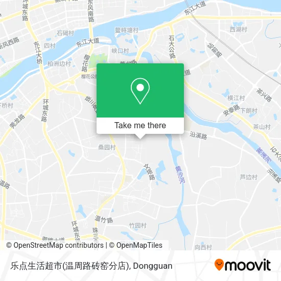 乐点生活超市(温周路砖窑分店) map