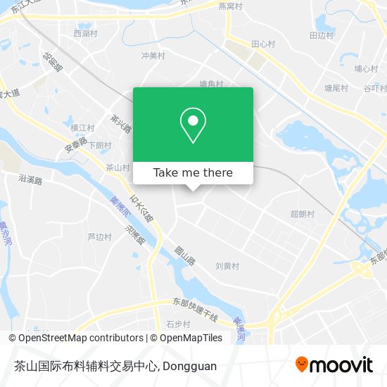 茶山国际布料辅料交易中心 map