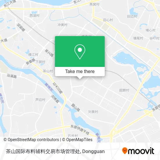 茶山国际布料辅料交易市场管理处 map