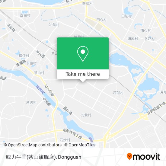 魄力牛香(茶山旗舰店) map