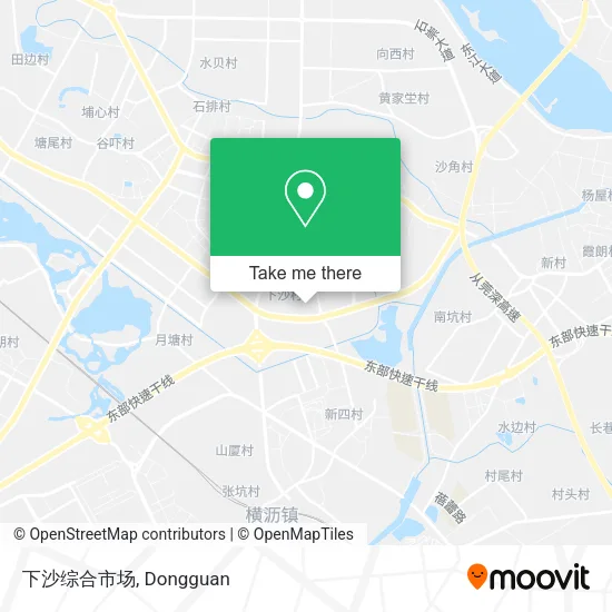下沙综合市场 map