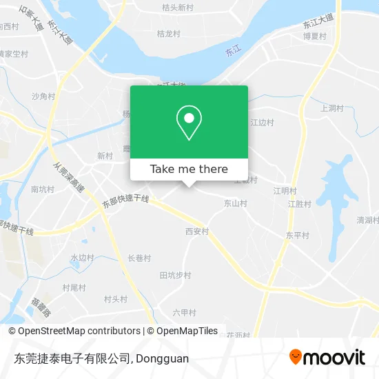 东莞捷泰电子有限公司 map