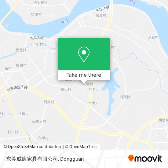 东莞威廉家具有限公司 map