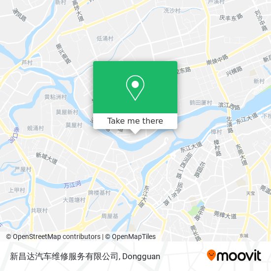 新昌达汽车维修服务有限公司 map