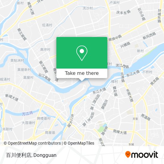百川便利店 map