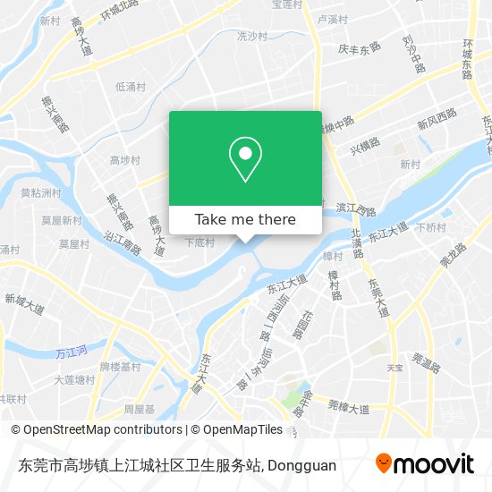 东莞市高埗镇上江城社区卫生服务站 map
