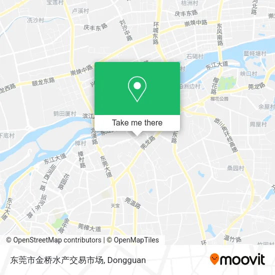 东莞市金桥水产交易市场 map