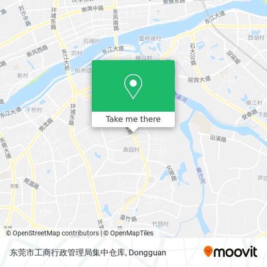 东莞市工商行政管理局集中仓库 map