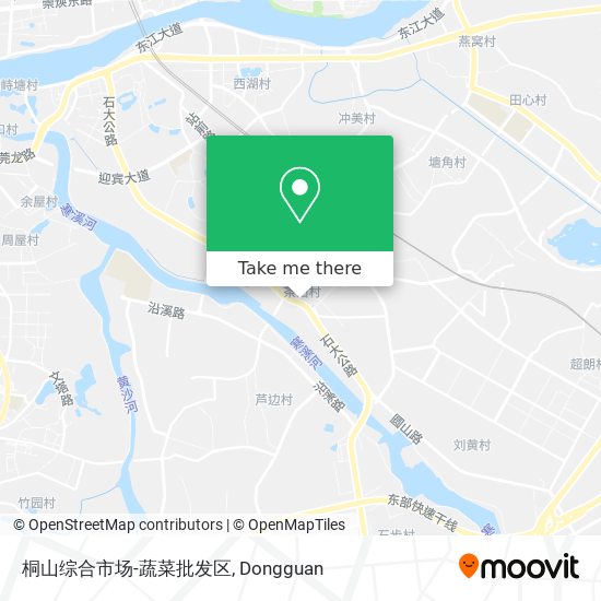桐山综合市场-蔬菜批发区 map