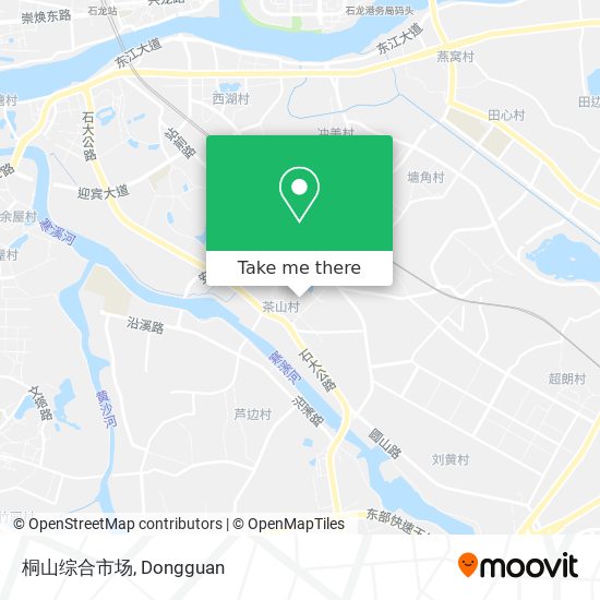 桐山综合市场 map