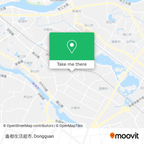 鑫都生活超市 map