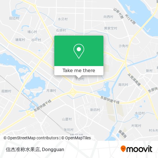 信杰准称水果店 map