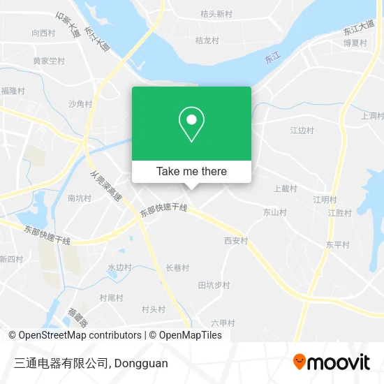 三通电器有限公司 map