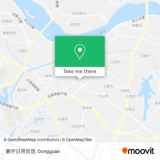 鹏宇日用百货 map