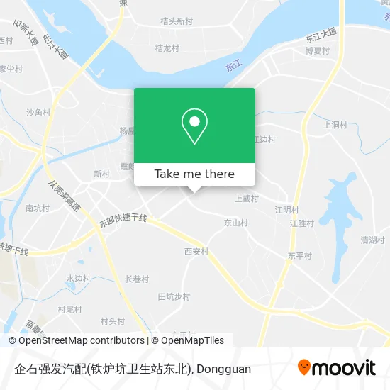 企石强发汽配(铁炉坑卫生站东北) map