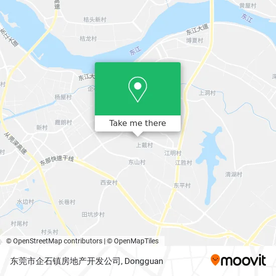 东莞市企石镇房地产开发公司 map