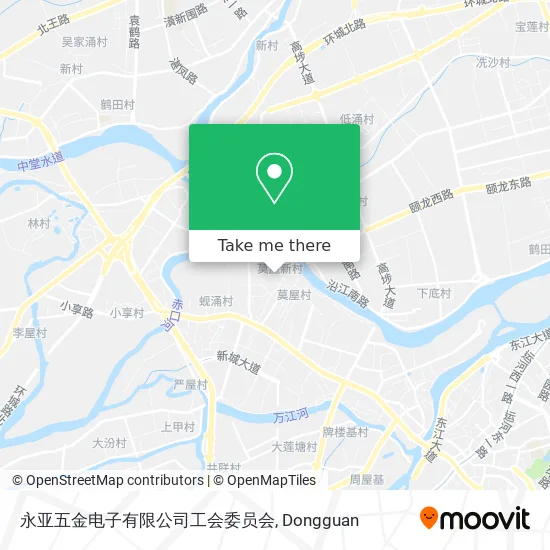 永亚五金电子有限公司工会委员会 map