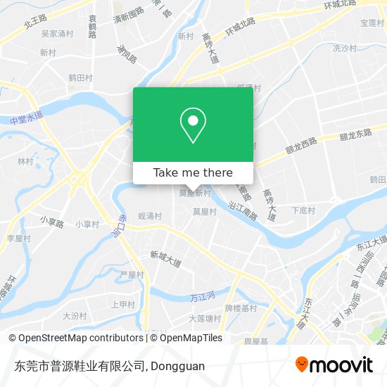 东莞市普源鞋业有限公司 map