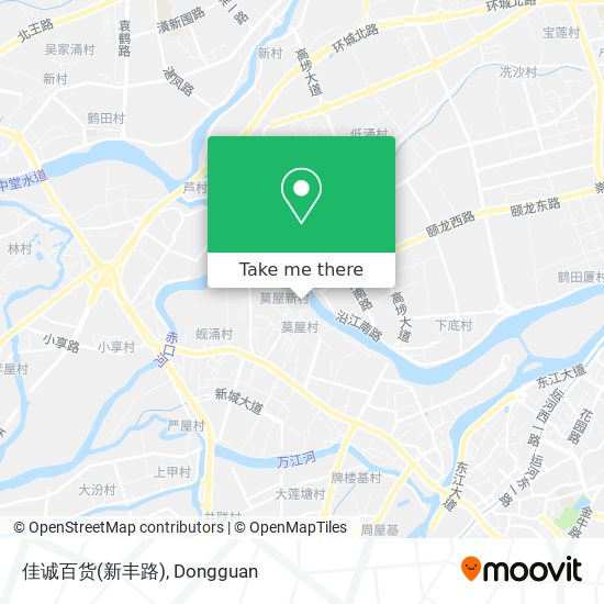 佳诚百货(新丰路) map