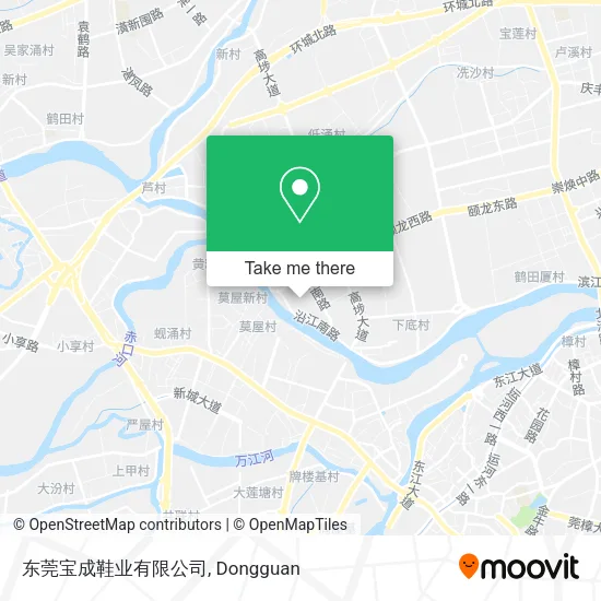 东莞宝成鞋业有限公司 map