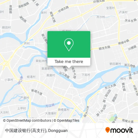 中国建设银行(高支行) map