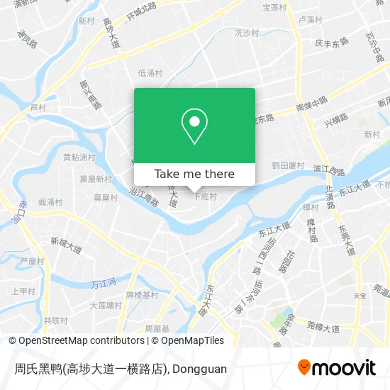 周氏黑鸭(高埗大道一横路店) map
