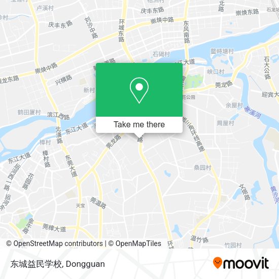 东城益民学校 map
