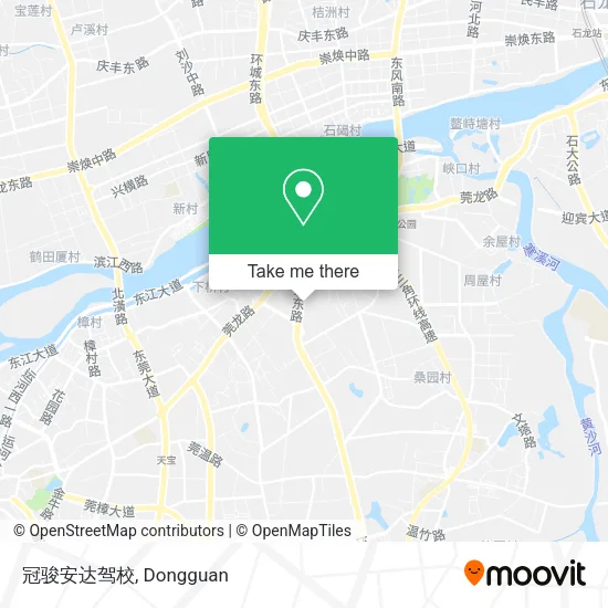 冠骏安达驾校 map