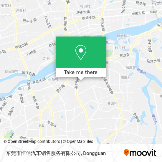 东莞市恒信汽车销售服务有限公司 map