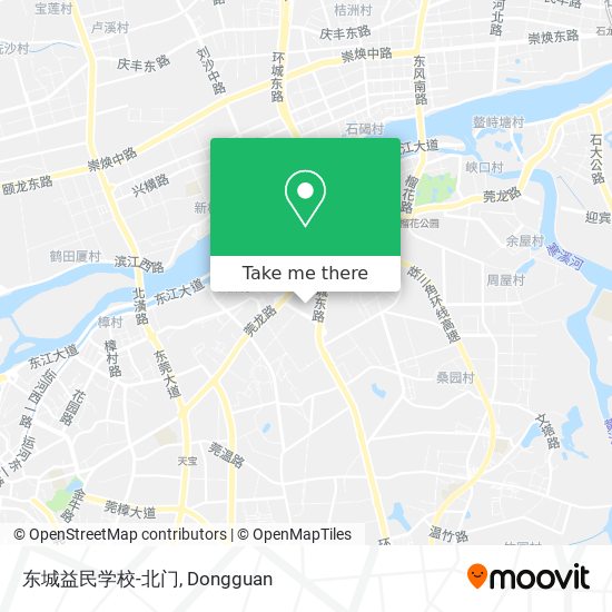 东城益民学校-北门 map