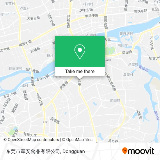 东莞市军安食品有限公司 map