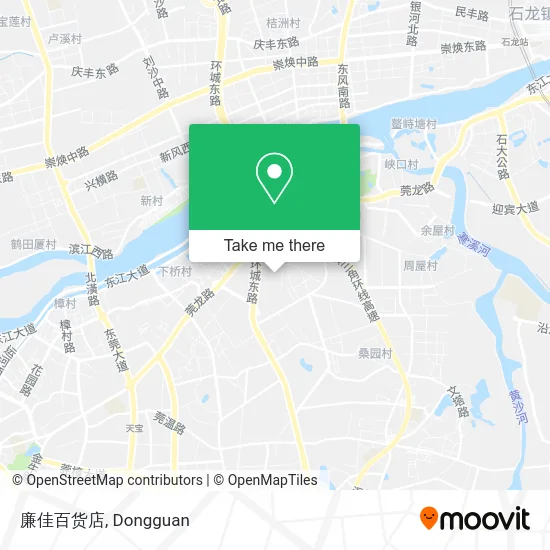 廉佳百货店 map