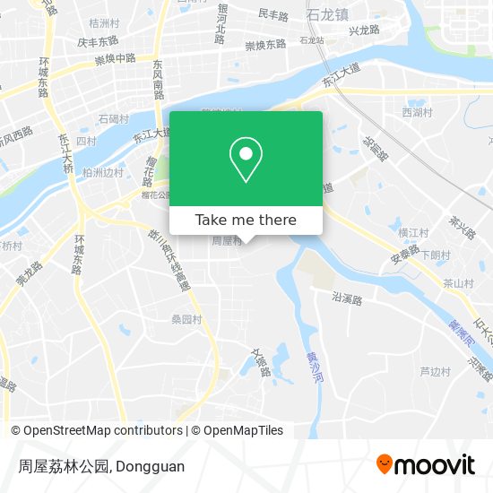 周屋荔林公园 map