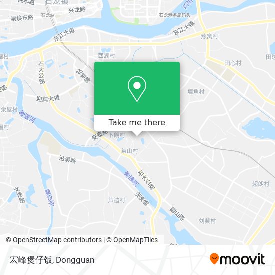 宏峰煲仔饭 map