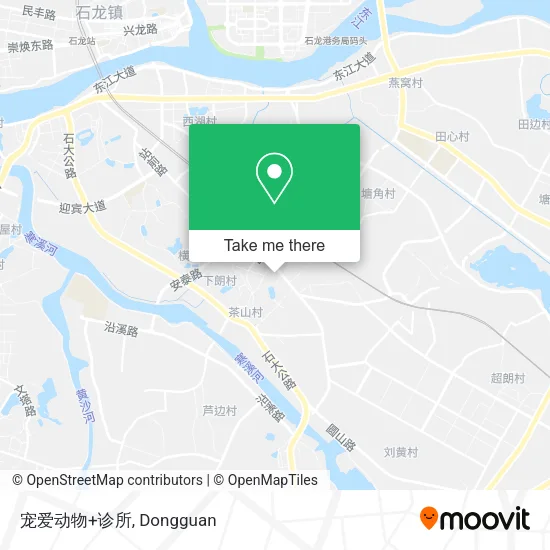 宠爱动物+诊所 map