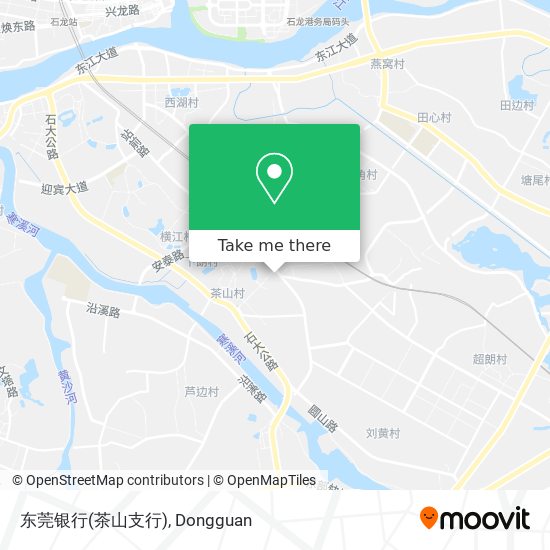 东莞银行(茶山支行) map