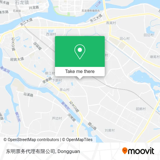 东明票务代理有限公司 map