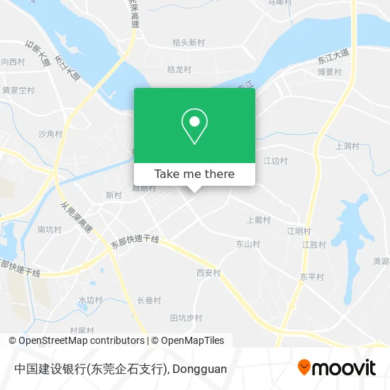 中国建设银行(东莞企石支行) map