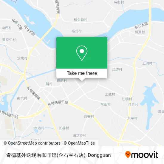 肯德基外送现磨咖啡馆(企石宝石店) map