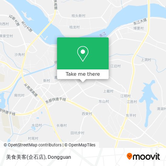 美食美客(企石店) map