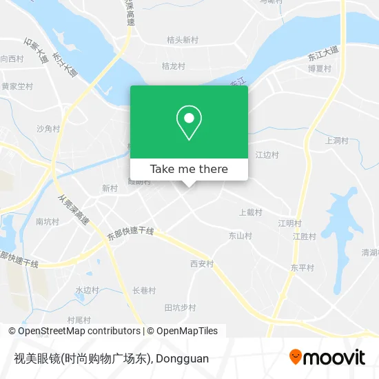 视美眼镜(时尚购物广场东) map