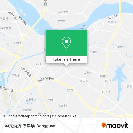 华亮酒店-停车场 map