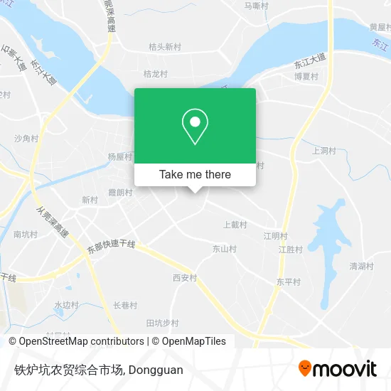 铁炉坑农贸综合市场 map