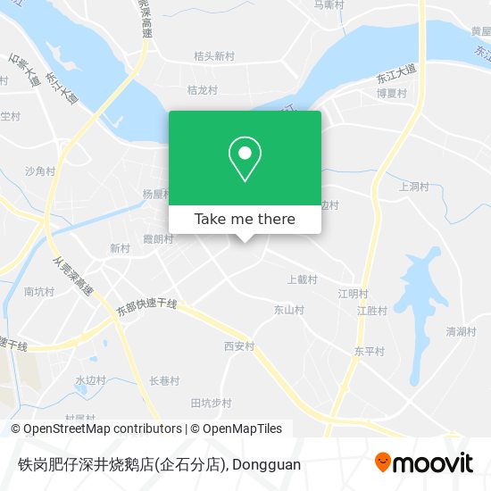 铁岗肥仔深井烧鹅店(企石分店) map