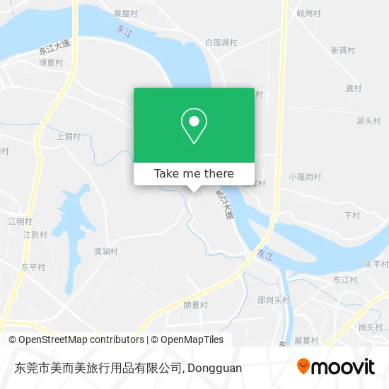 东莞市美而美旅行用品有限公司 map