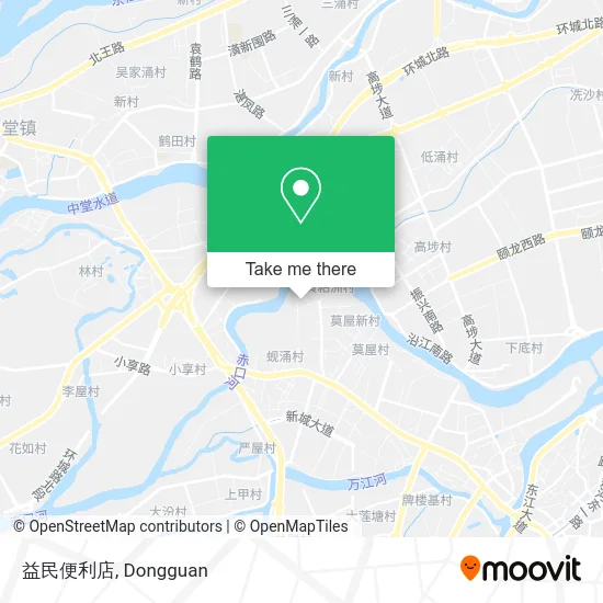 益民便利店 map