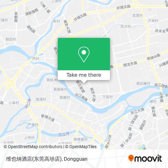 维也纳酒店(东莞高埗店) map